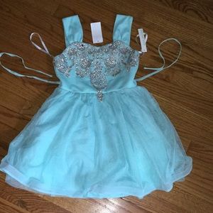 Beautiful Sequin and Rhinestone Jewel Mini Dress